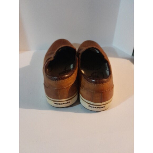 Rockport Adiprene Mens Size 10 Brown Leather Slip-on Loafer Comfort  Leisure - Picture 4 of 11